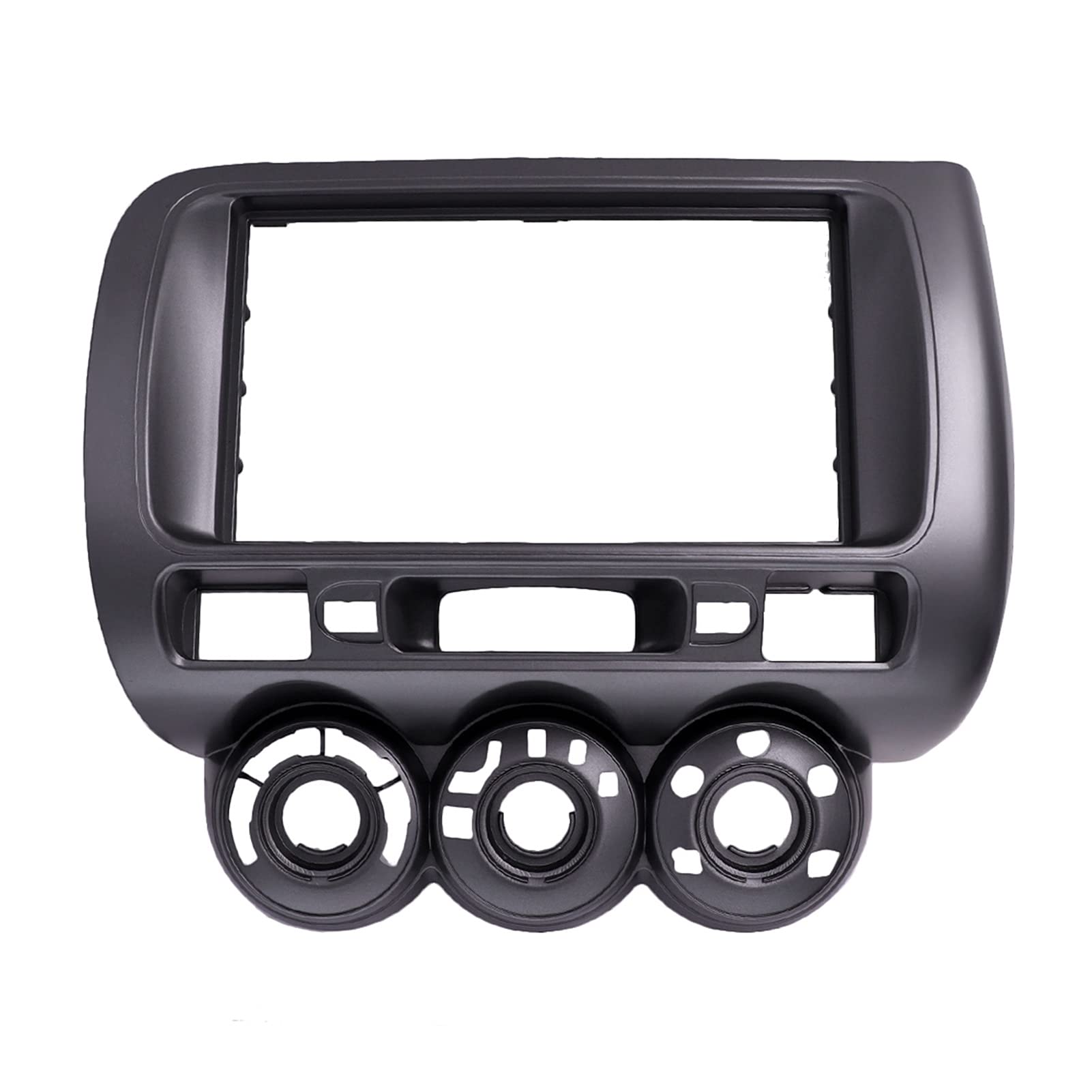 Autoradio-Armaturenbrett, Yurefax Audio-Blende LHD for RHD Doppel-Din-Radio CD GPS DVD Stereo-CD-Panel Armaturenbrett-Montage-Installations-Trim-Kit-Rahmen, for Jazz(LHD,178x102mm) von Yurefax