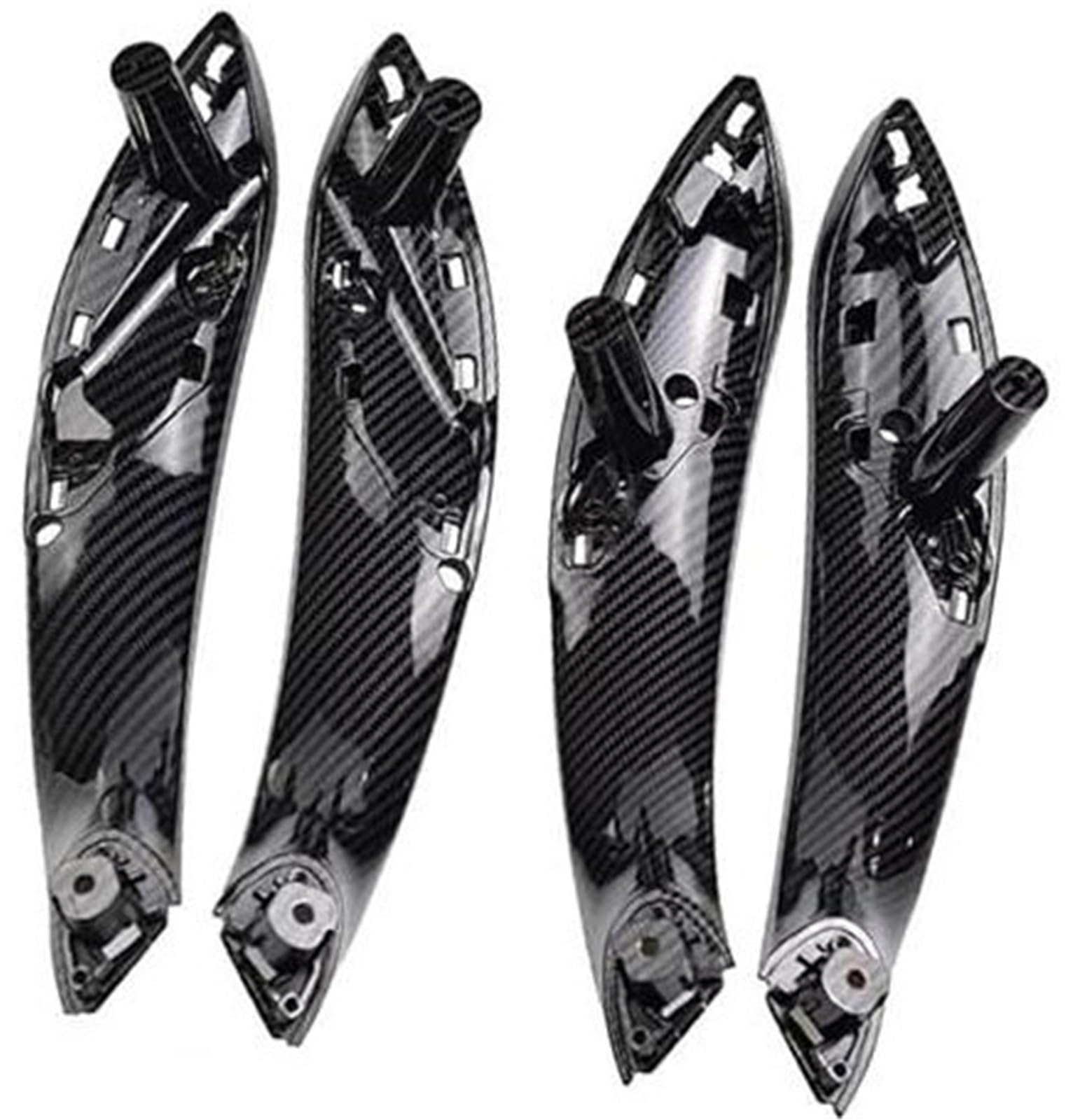 Yurefax, for, 3er 4er F30 F80 F31 F32 F33 F34 F35 F36 Zubehör Autotür-Innengriff Innengriffabdeckung ersetzen Auto-Innentürgriff(Black Front Rear 4 Pcs) von Yurefax