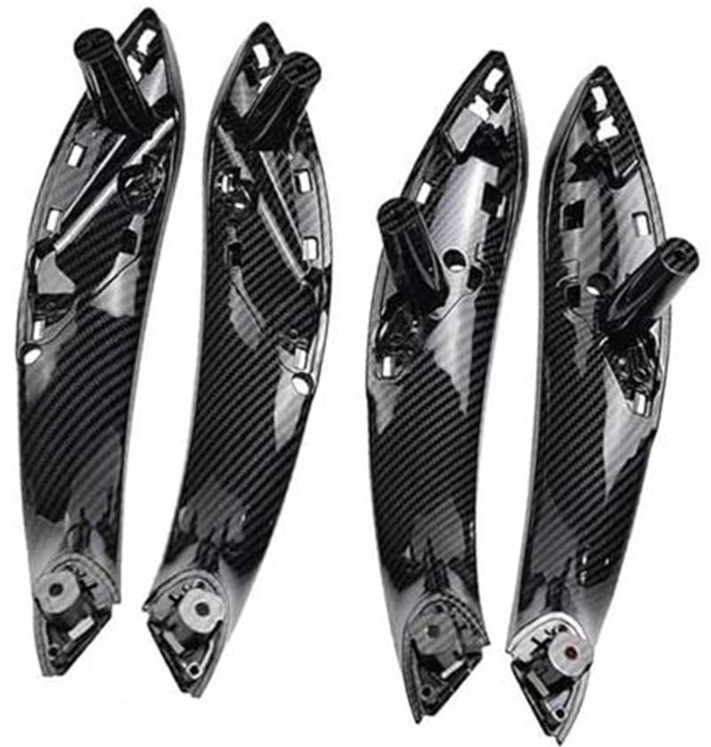 Yurefax, for, 3er 4er F30 F80 F31 F32 F33 F34 F35 F36 Zubehör Autotür-Innengriff Innengriffabdeckung ersetzen Auto-Innentürgriff(Black Front Rear 4 Pcs) von Yurefax
