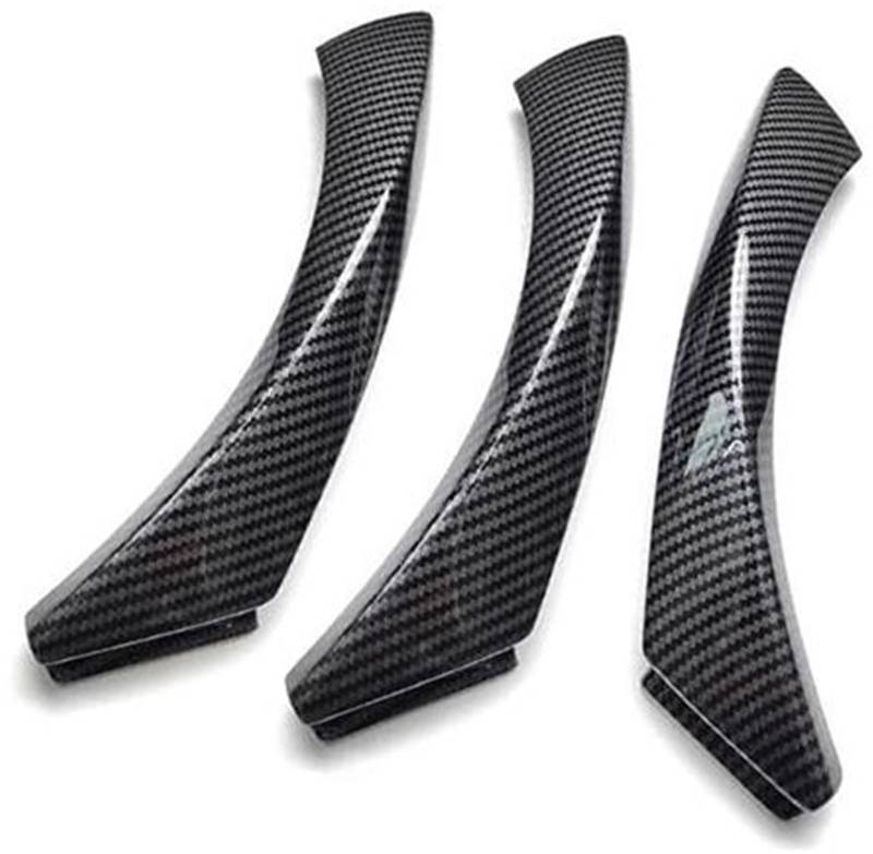 Yurefax, for, 3er E90 E91 316 318 320 325 328i 2004 2005 2006 2007 2008 2009-2012 LHD RHD Innentür-Armlehnen-Zuggriff Auto-Innentürgriff(Black RHD Cover 3pcs Set) von Yurefax