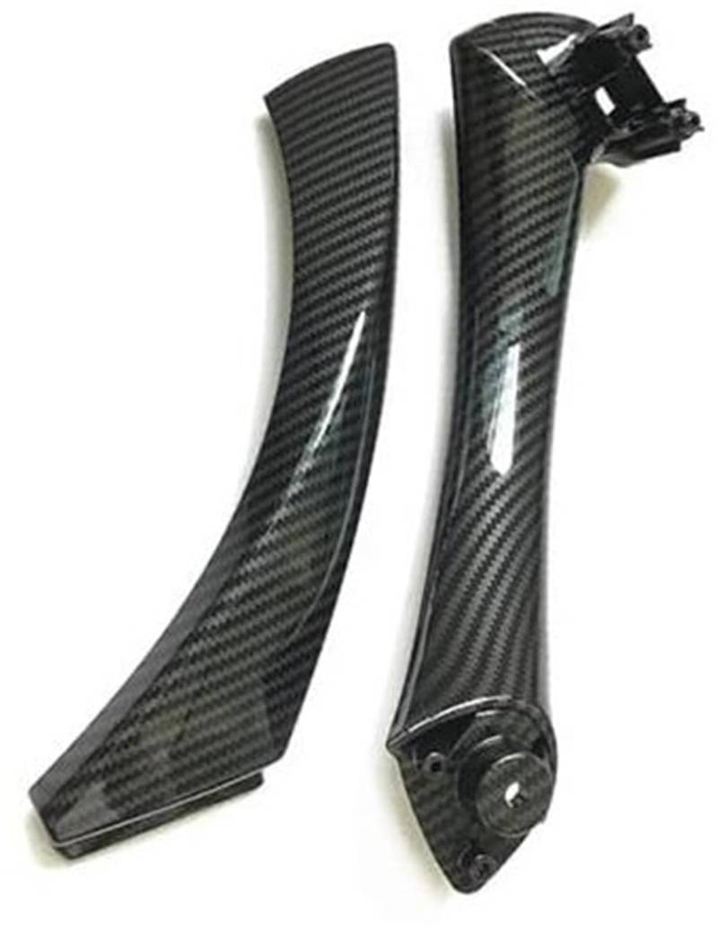 Yurefax, for, 3er E90 E91 E92 316 318 320 325 328i 2004–2012, linker rechter Innentürgriff mit Abdeckungsverkleidung Auto-Innentürgriff(Carbonfiber Left) von Yurefax