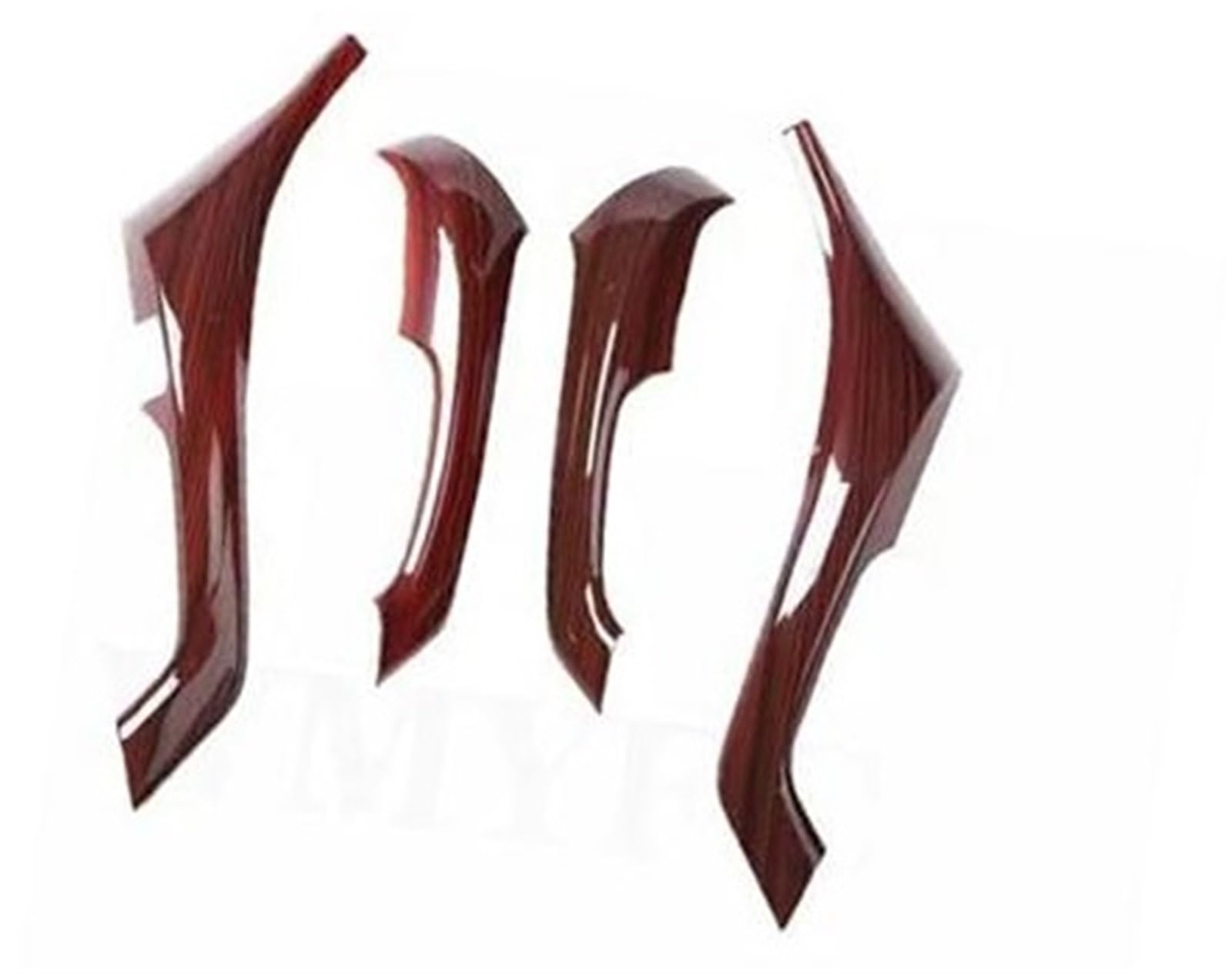 Yurefax, for Accord, europäische Version 2009 2010 2011 2012 Auto-Innentürgriffe Zierleisten Dekorationszubehör Auto-Innentürgriff(Black Wood Grain) von Yurefax