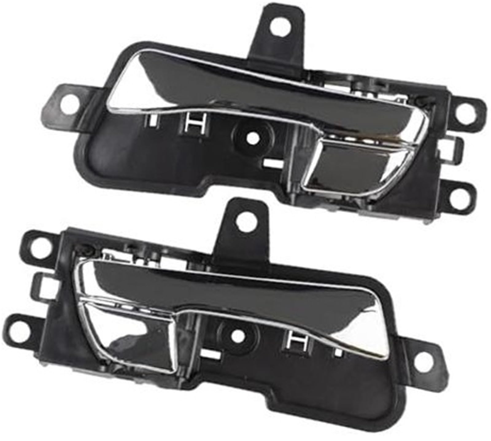 Yurefax, for Hyundai, for Sonata 2011 2012 2013 2014 82610-3S010 82620-3S010 Autoinnenraum Inneninnentürgriff Links rechts Auto-Innentürgriff(Black 1 Pair Chrome) von Yurefax