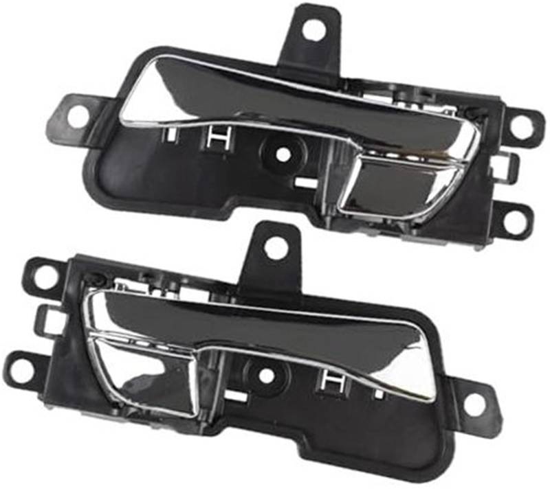 Yurefax, for Hyundai, for Sonata 2011 2012 2013 2014 82610-3S010 82620-3S010 Autoinnenraum Inneninnentürgriff Links rechts Auto-Innentürgriff(Black 1 Pair Chrome) von Yurefax