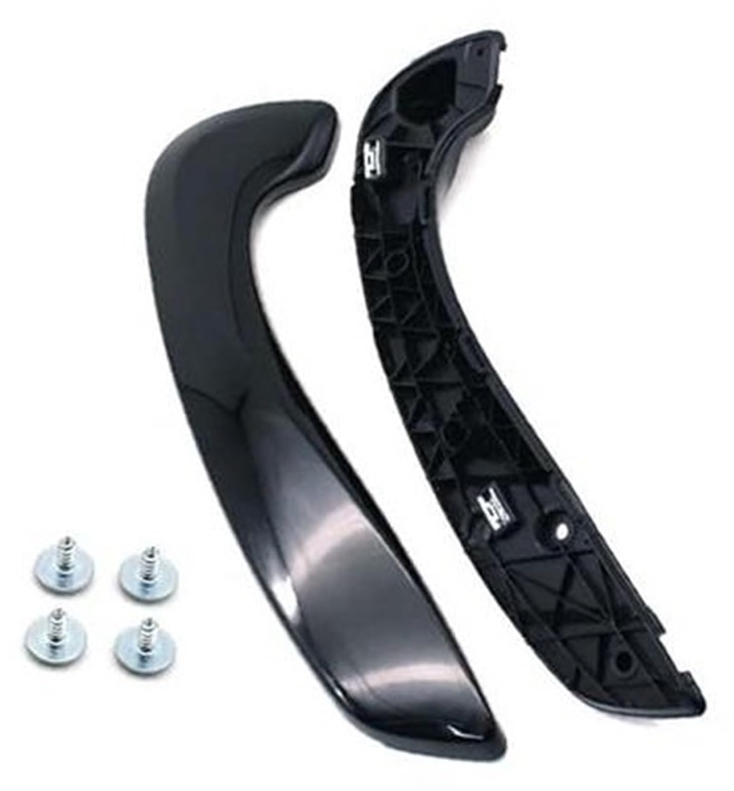 Yurefax, for Renault, for Megane 3 MK3 2008-2016 for Fluence 2009-2016 Innenraum Auto vorne Links rechts Innentür Zuggriff Haltesatz 809540001R 809600007R Auto-Innentürgriff(Black Piano Black-r) von Yurefax