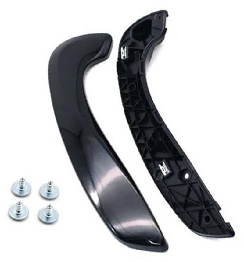 Yurefax, for Renault, for Megane 3 MK3 2008-2016 for Fluence 2009-2016 Innenraum Auto vorne Links rechts Innentür Zuggriff Haltesatz 809540001R 809600007R Auto-Innentürgriff(Black Piano Black-r) von Yurefax