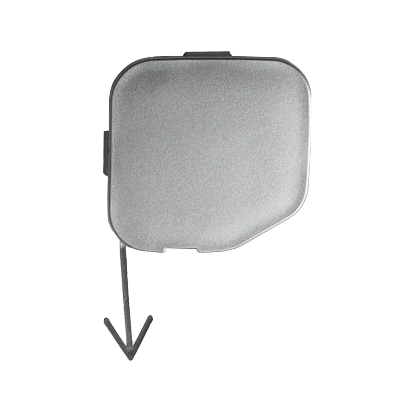 Yurefax, for Subaru, for, 2009–2013, 57731SC050 Autozubehör, Abschlepphakenkappe hintere Stoßstange, Abschleppösenabdeckung Abdeckung für Abschlepphakenöse(Metallic Silver) von Yurefax