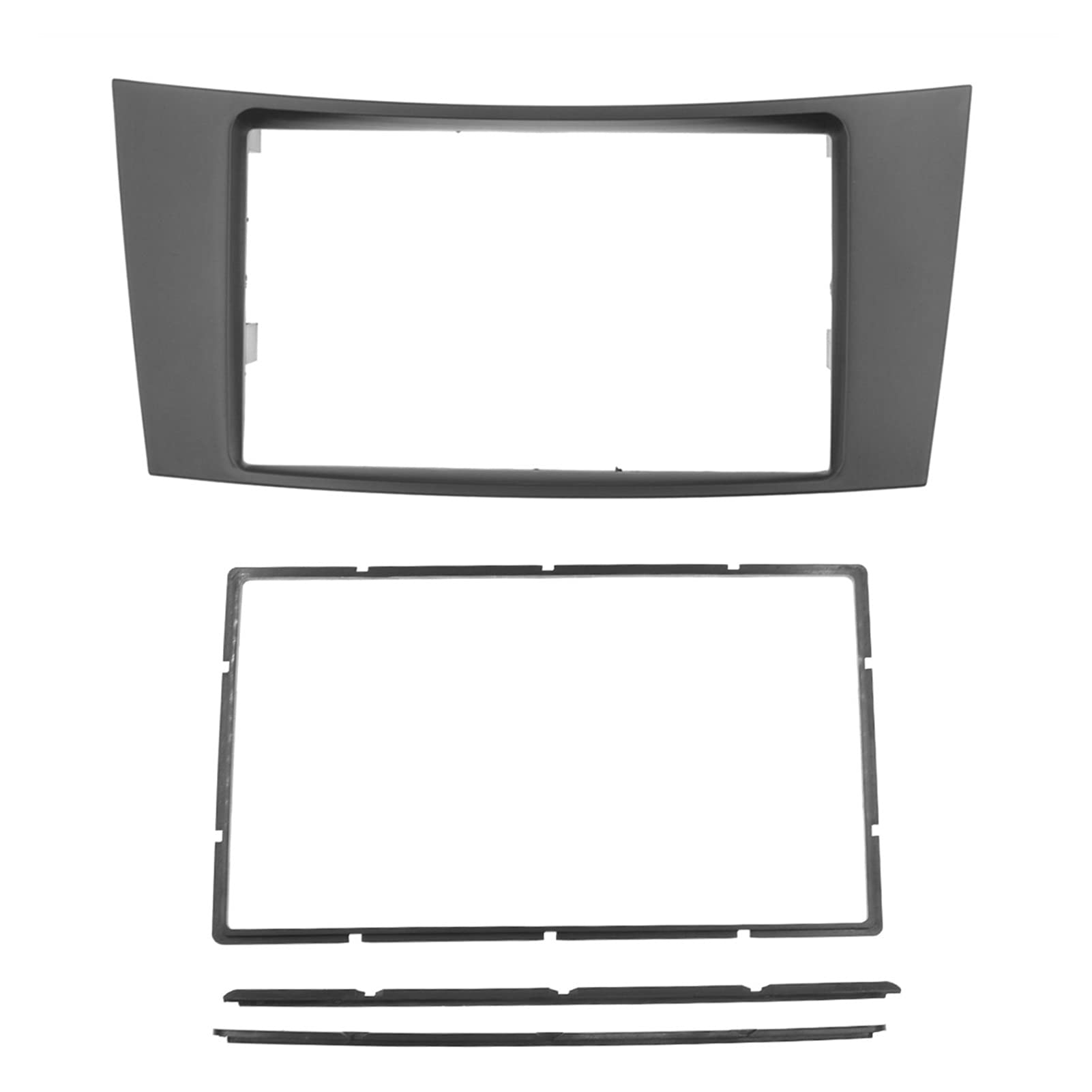 Yurefax 2-DIN-Nachrüstsatz for Autoradio-Panel, Stereo-Rahmen, CD-DVD-Player-Abdeckung, Verkleidungssatz, Montagesatz, for Mercedes-Benz, E-Klasse W211 Radio-Facia-Faszie Yurefax 2-DIN-Nachrüstsatz for Autoradio-Panel, Stereo-Rahmen, CD-DVD-Player-Abdeckung, Verkleidungssatz, Montagesatz, for Mercedes-Benz, E-Klasse W211 Radio-Facia-Faszie von Yurefax