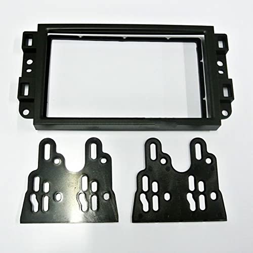 Yurefax 2-Din-Autoblende, for Chevrolet Aveo Lova Captiva Gentra, Stereo-Panel, Armaturenbrett-Montage, Installations-Zierrahmen, Blende Car-Audio-Armaturenbrettrahmen Yurefax 2-Din-Autoblende, for Chevrolet Aveo Lova Captiva Gentra, Stereo-Panel, Armaturenbrett-Montage, Installations-Zierrahmen, Blende Car-Audio-Armaturenbrettrahmen von Yurefax