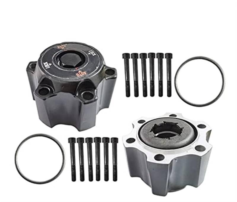 Yurefax 2 STÜCK X, for Nissan, Safari GQ Y60 Automatische Freilaufsperrnaben B016 40250-20J01 4025020J01 Auto-Radsicherungsmuttern von Yurefax