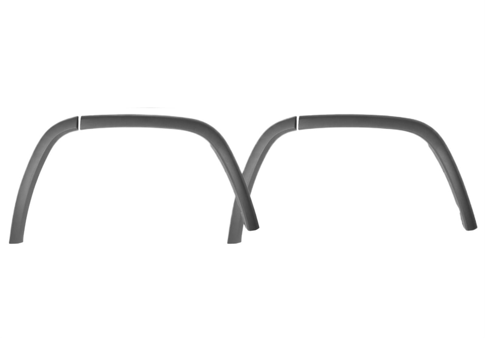 Yurefax 2 STÜCKE Links/Rechts, for Jeep, Grand Cherokee 2011-2020 Auto Hinterrad Augenbraue Flare Arch Zierleiste Kotflügel Ersatz Kotflügelverbreiterung(Left) von Yurefax