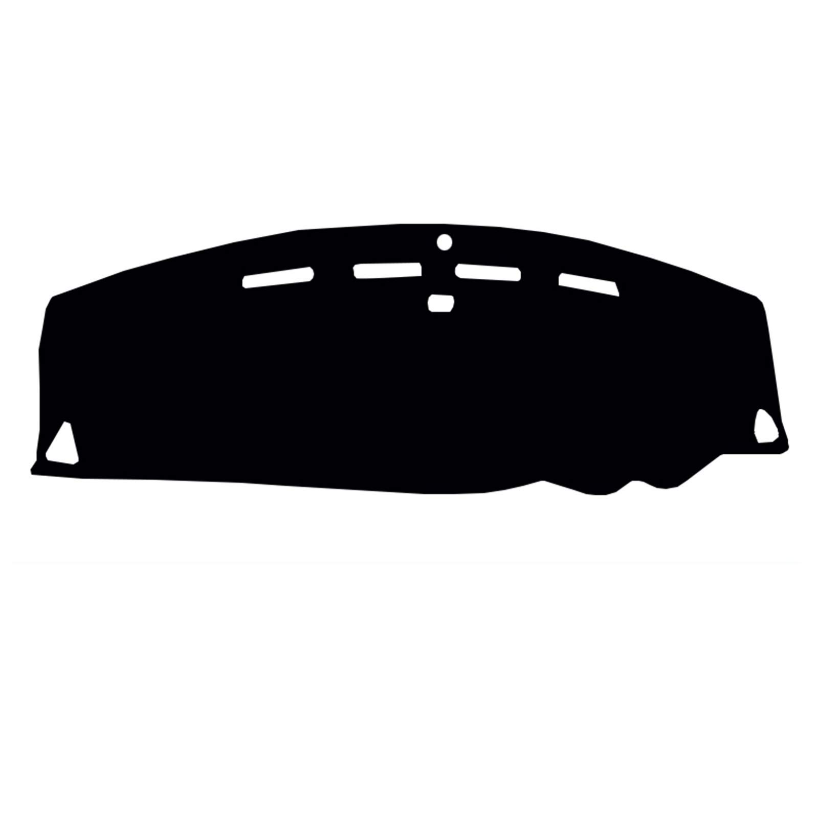 Yurefax 2 Schichten Auto Armaturenbrett Abdeckung Teppich Cape, for Mitsubishi, Outlander 2007–2013 LHD RHD Teppich Schatten Pad Teppich Dashmat Sonnenschutz Pad Auto-Armaturenbrettmatte(RHD Blue) von Yurefax