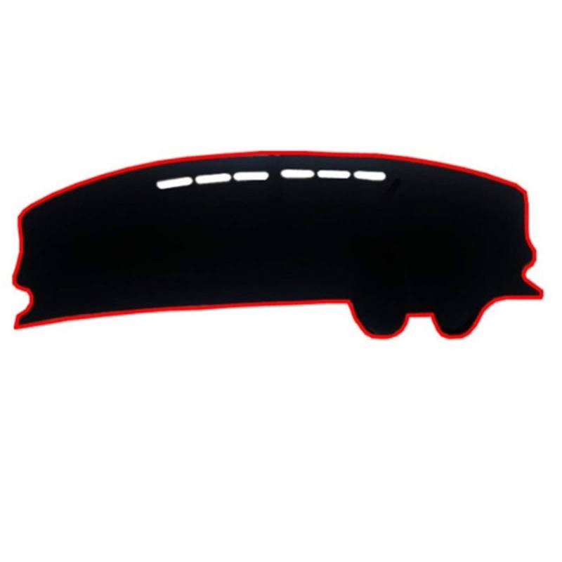 Yurefax 2-lagige Auto-Innen-Armaturenbrett-Abdeckung, Armaturenbrett-Matte, Teppich, Sonnenschutz, for Mitsubishi, Outlander Airtrek 2001–2006, 1. Generation, staubdicht Auto-Armaturenbrettmatte(Black von Yurefax