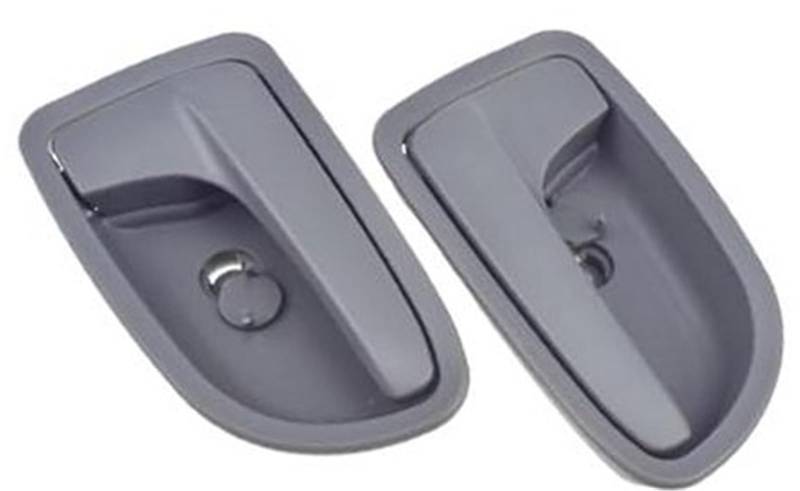 Yurefax 2PCS 82610FD000 82620FD000, for Kia, for Rio 1,6 L 2003 2004 2005 Vorne Hinten Links Rechts Innen Auto Tür Griff Fahrer Passagier Auto-Innentürgriff von Yurefax