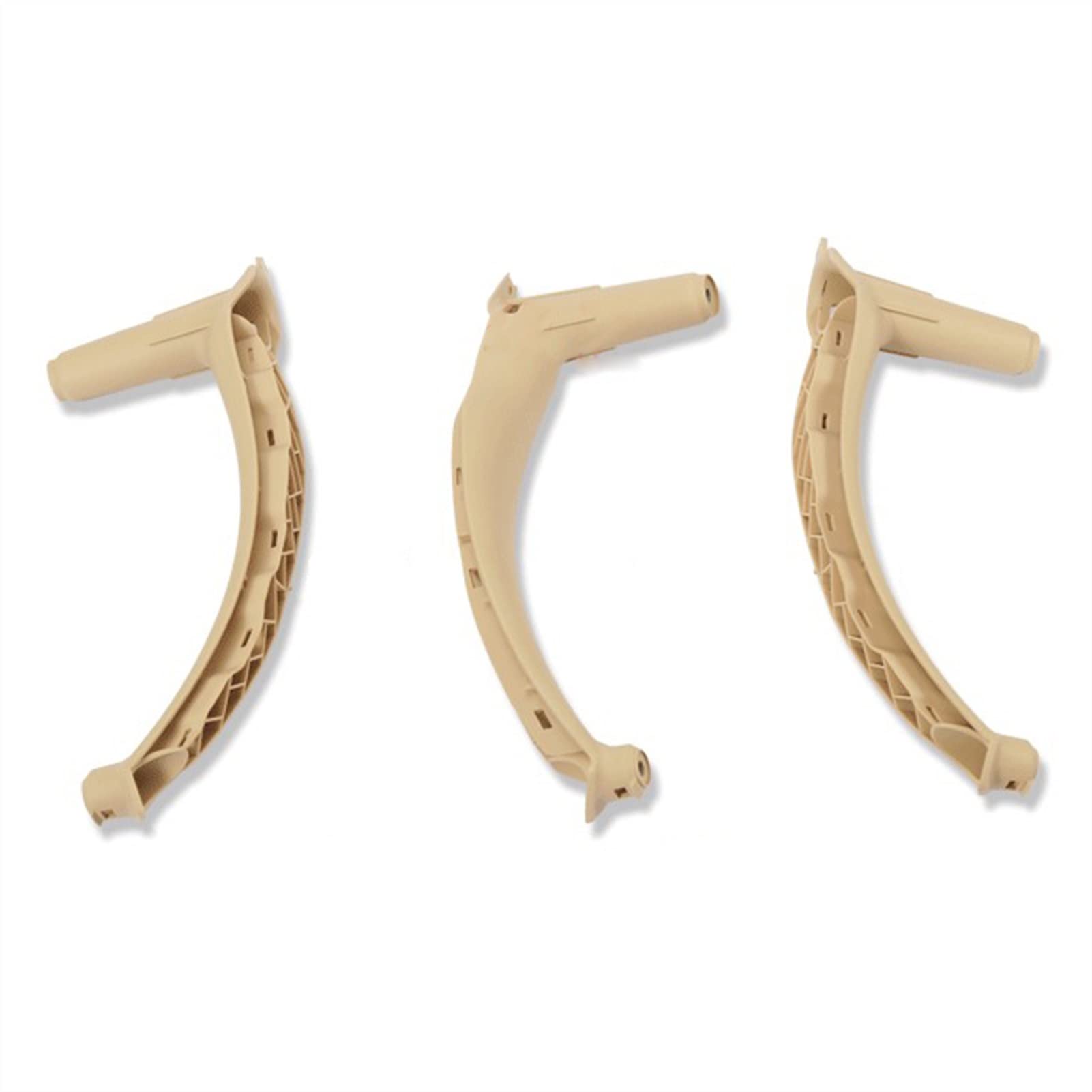 Yurefax 3 Stück Auto-Innentürverkleidung Griff Zugverkleidung Links rechts, for, for E70 X5 2007-2013 X6 E71 E72 2008-2014 Innentürgriff(Beige) von Yurefax