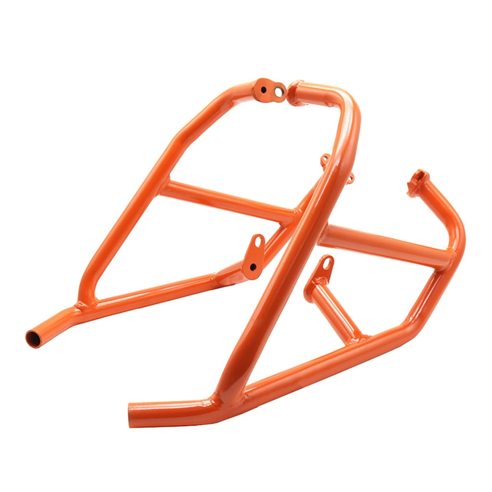 Yurefax 390 ADV Abenteuer 390ADV 2020 2021 2022 Motorrad Crash Bar Motor Schutz Rahmen Sliders Unteren Stoßfänger Fallen Protector Motorrad-Sturzbügel(Orange) von Yurefax