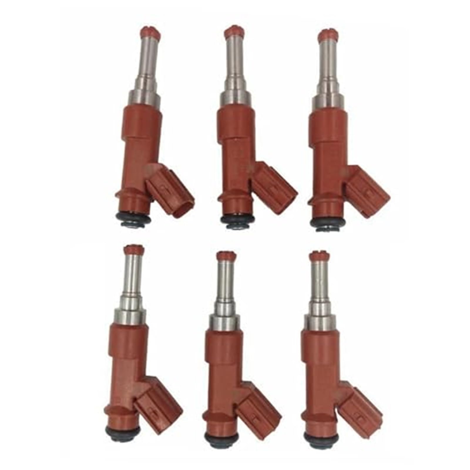 Yurefax 6 Stück Einspritzdüsen, for Toyota, Avalon, for Camry, for RAV4, Highlander Sienna Venza, for Lexus, ES350 RX330 RX350 3.5L 23250-31050 23250-0P040 Auto-Kraftstoffeinspritzdüse Yurefax 6 Stück Einspritzdüsen, for Toyota, Avalon, for Camry, for RAV4, Highlander Sienna Venza, for Lexus, ES350 RX330 RX350 3.5L 23250-31050 23250-0P040 Auto-Kraftstoffeinspritzdüse von Yurefax