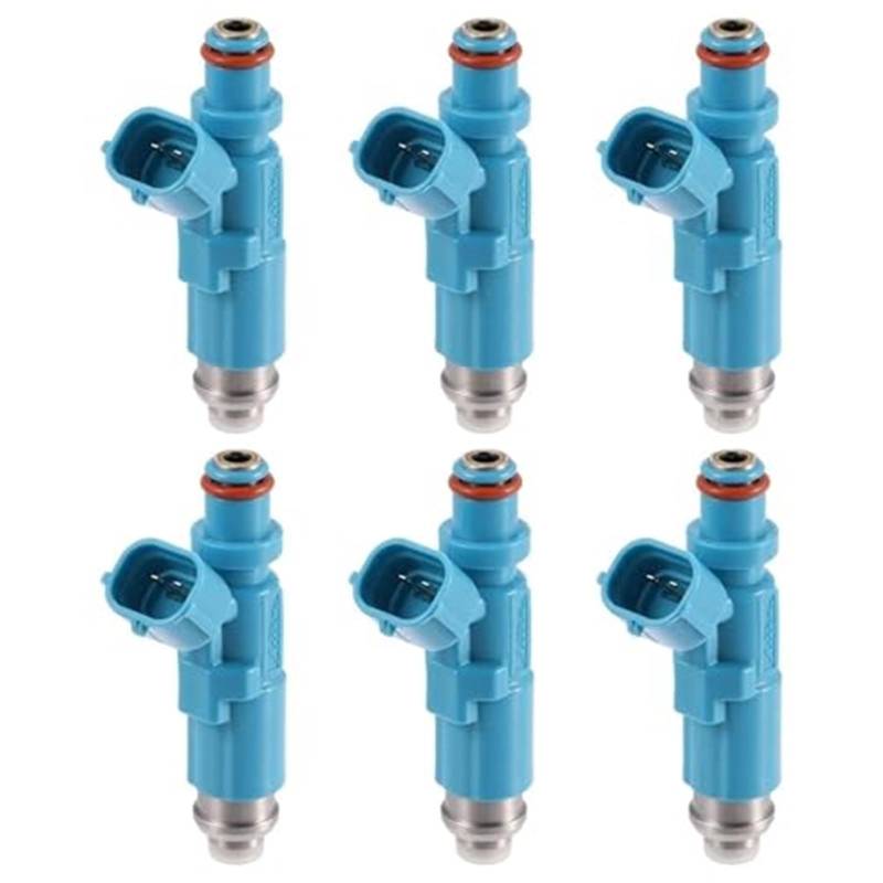 Yurefax 6 Stück ersetzt 23250-74200 Einspritzventil, for Toyota, Caldina AT211 CT216 ST21 1997–2002 Auto-Kraftstoffeinspritzdüse von Yurefax