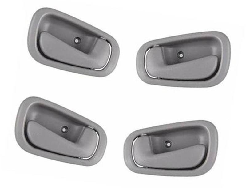 Yurefax 69206-02050 69205-02050, for Toyota, for Corolla, 1998 1999 2000 2001 2002 Autotür-Innengriff Innentürinnengriff Auto-Innentürgriff(Black 4pcs) von Yurefax
