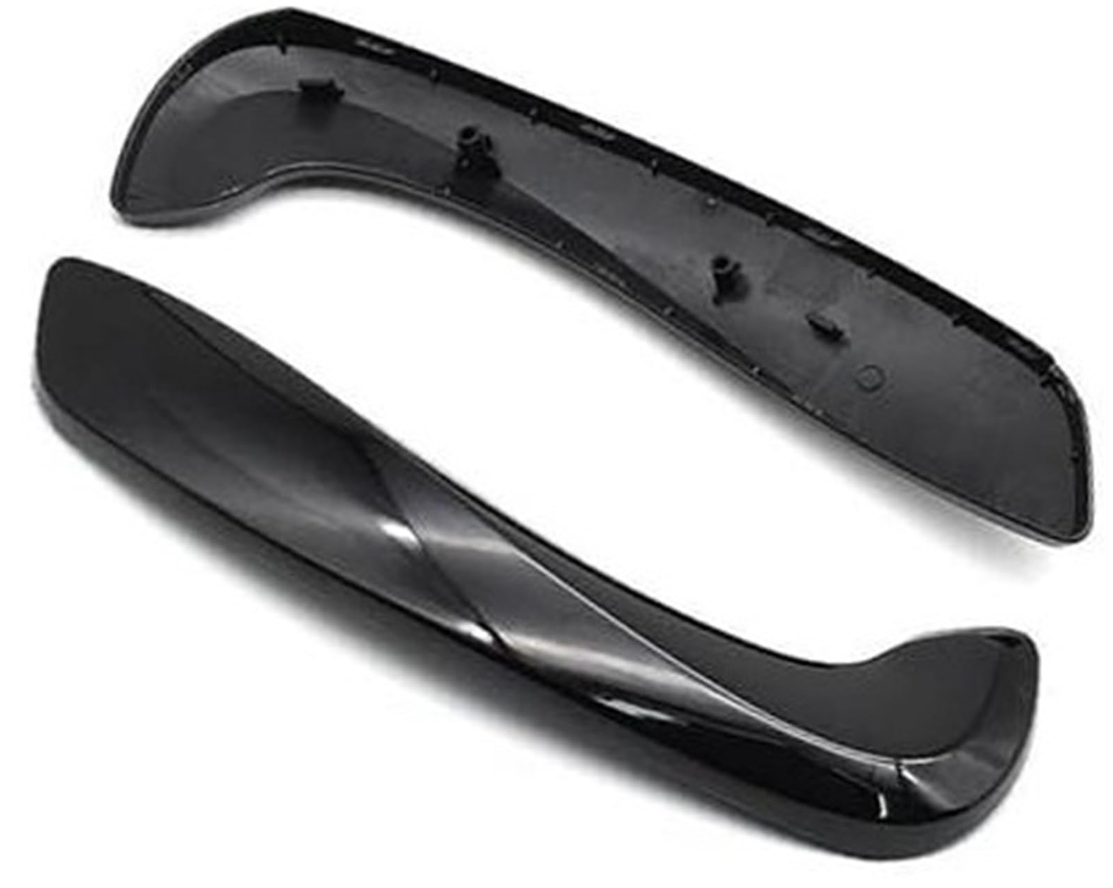 Yurefax 809600015R 197012651 Auto vorne Links rechts Innentürgriffabdeckung, for Renault, for Megane 3 III 2008–2016, for Fluence 2009–2015 Auto-Innentürgriff(Black Cover-pianoblack 2) von Yurefax
