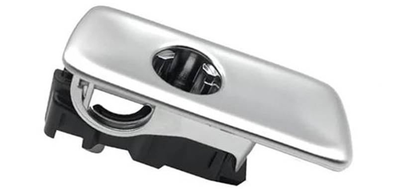 Yurefax 8U1857131A3Q7 8U1857131B 3Q7 Auto Handschuhfach Schloss Riegel Öffner Griff Knopf Trim Abdeckung for Q3 84B 2013 2014 2015 2016 Auto-Innentürgriff von Yurefax