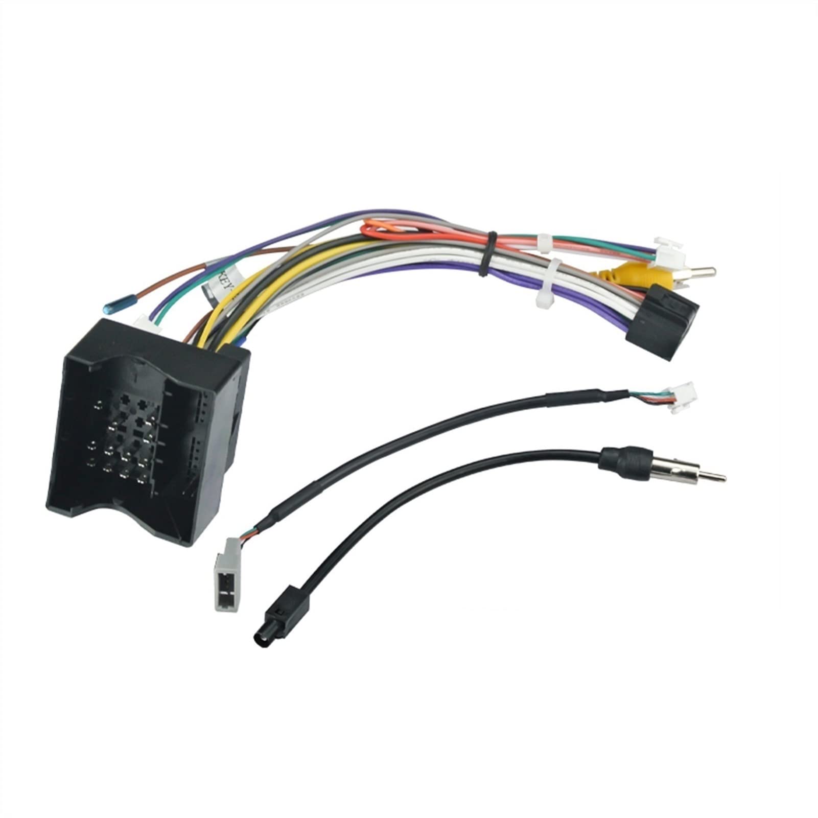 Yurefax 9-Zoll-2-Din-Autoblende, for Peugeot, 301 2014-2018, Armaturenbrett-Montage, Doppel-Din-DVD-Rahmen, for Citroen, SLYSEE 2014-2018 Car-Audio-Armaturenbrettrahmen(Only Cable 16 pin) von Yurefax