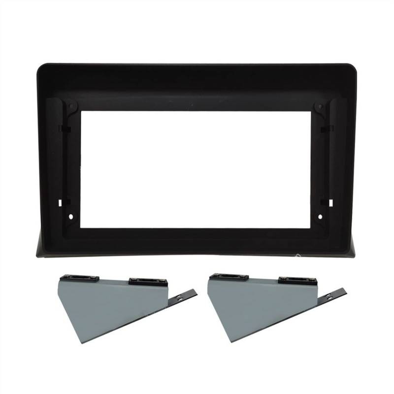 Yurefax 9-Zoll-2-Din-Autoblende, for Volkswagen, for Multivan, T5 2003-2015 Doppel-Din-Autorahmen-Armaturenbrett-Installationsverkleidungs-Umrüstsatz Car-Audio-Armaturenbrettrahmen(Frame) von Yurefax