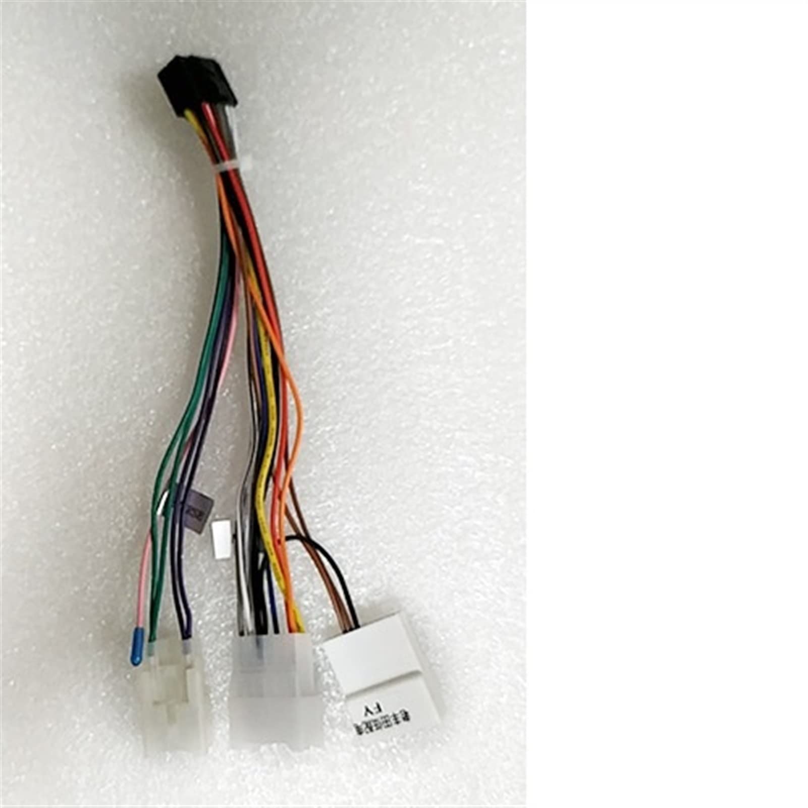 Yurefax 9-Zoll-Autoblende, for Toyota, for Corolla, Altis 2009-2013, eine Doppel-DIN-Auto-DVD-Rahmen-Adapterplatte, Armaturenbrett-Montage Car-Audio-Armaturenbrettrahmen(Only Cable) von Yurefax