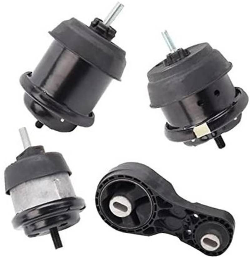 Yurefax A5444 Hintere Drehmomentstrebe, Motorhalterung, kompatibel mit 09–17 Enclave Acadia Traverse Outlook 3,6 l V6-Motor, ersetzt OE 25840458 Vibration der Motorhalterung(Black A5444) von Yurefax