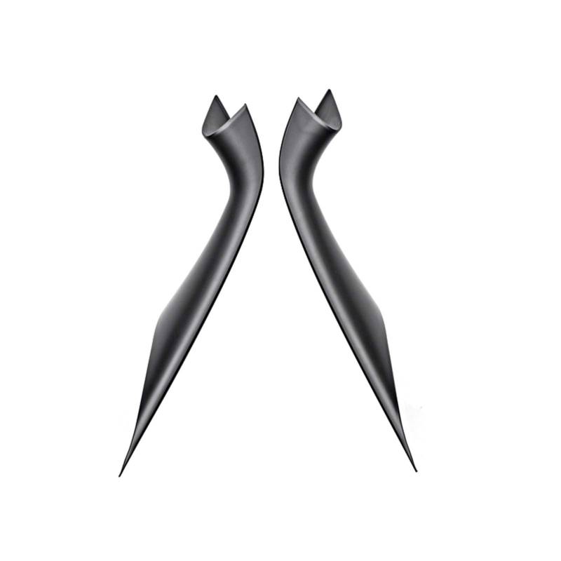 Yurefax ABS Car Styling Interieurleiste mit Kohlefaserstruktur Türgriffschutzverkleidung, for, for 5er G30 G38 2018 2019 Innentürgriff(2pcs Black) von Yurefax