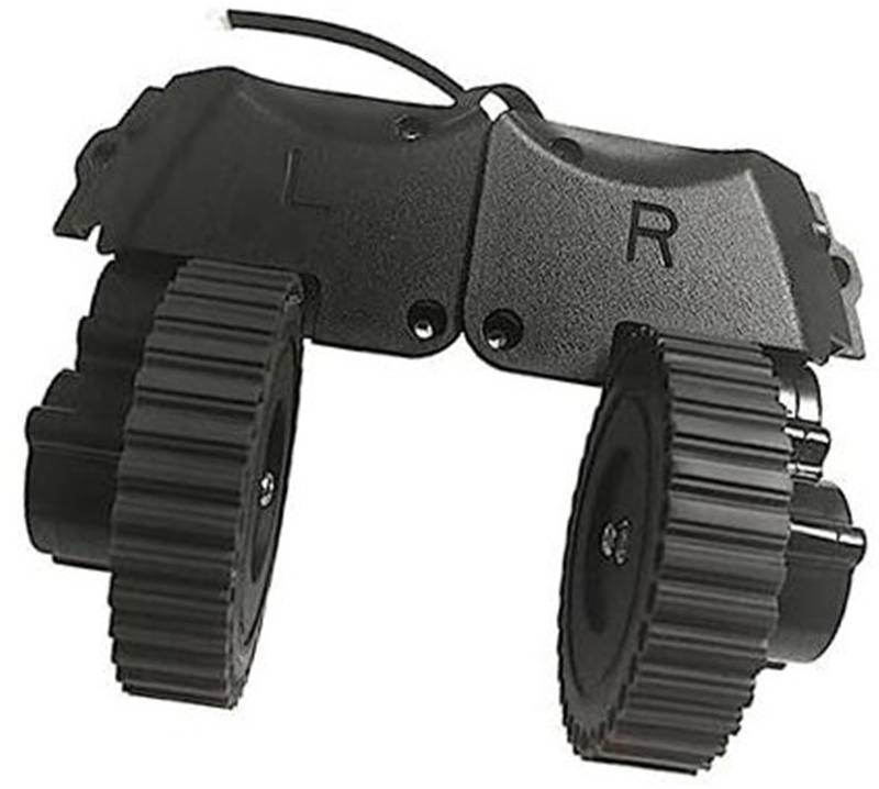 Yurefax Antriebsradmodul Links und rechts for Staubsauger, for Polaris, PVCR 0726W 0826 Staubsauger-Radmodul(Black R and L Wheel) von Yurefax