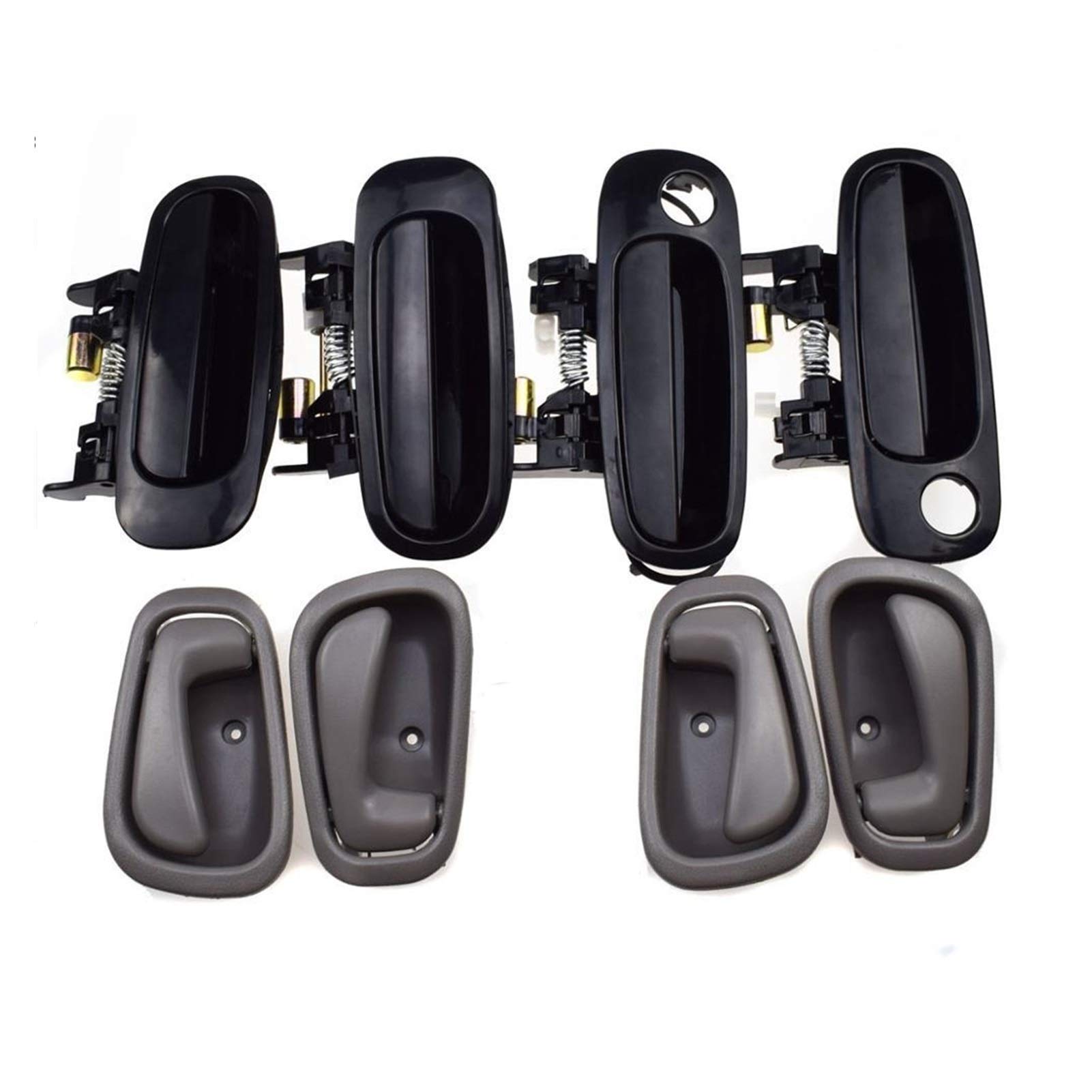 Yurefax Außentürgriff innen, for Chevrolet, for Prizm, for Toyota, for Corolla, 1998 1999 2000 2001 2002 Vorne Hinten Links Rechts Innentürgriff(Color 2) von Yurefax