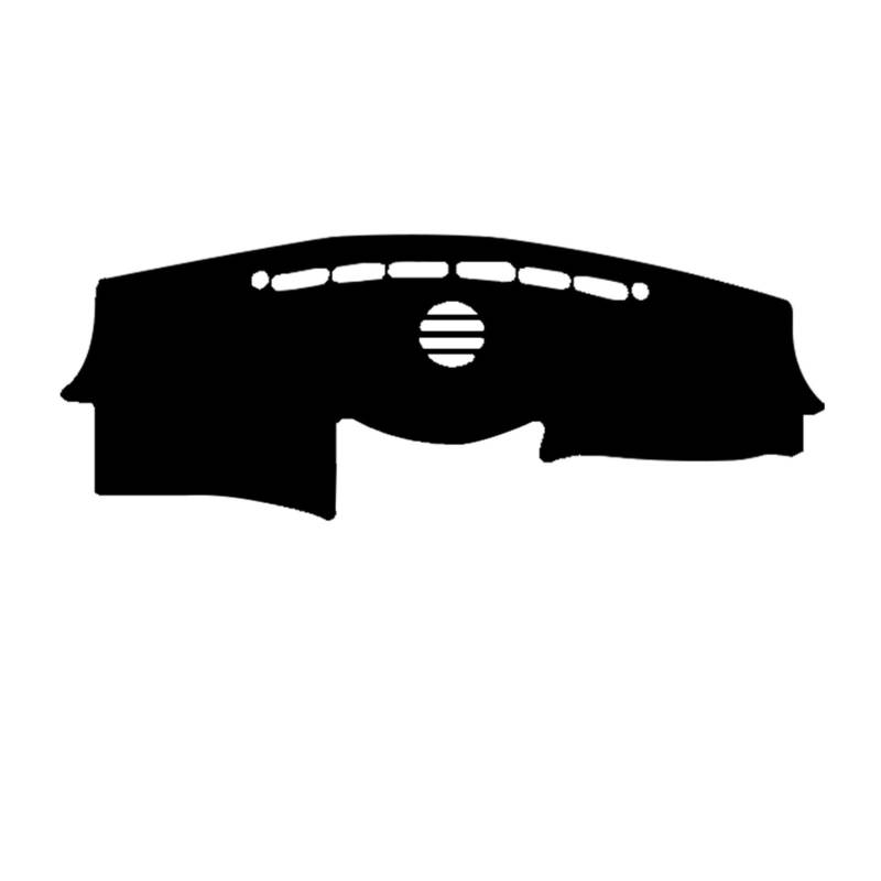 Yurefax Auto-Armaturenbrett-Abdeckung, DashMat-Teppich, for Hyundai, Veracruz 2007 2008 2009 2010 2011 2012 Cape RHD LHD Sonnenschutz-Konsolenschutz Auto-Armaturenbrettmatte(Black RHD) von Yurefax