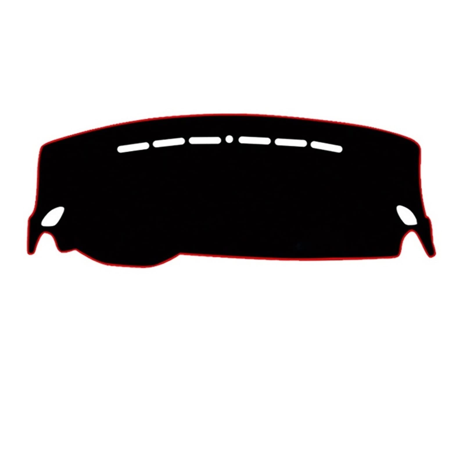 Yurefax Auto Armaturenbrett Abdeckung Dash Mat Dash Pad Sonnenschutz DashMat Armaturenbrett Abdeckung Teppich Auto Auto Styling Auto Schutz, for MG, ZS Auto-Armaturenbrett-Abdeckmatte(Red LHD) von Yurefax
