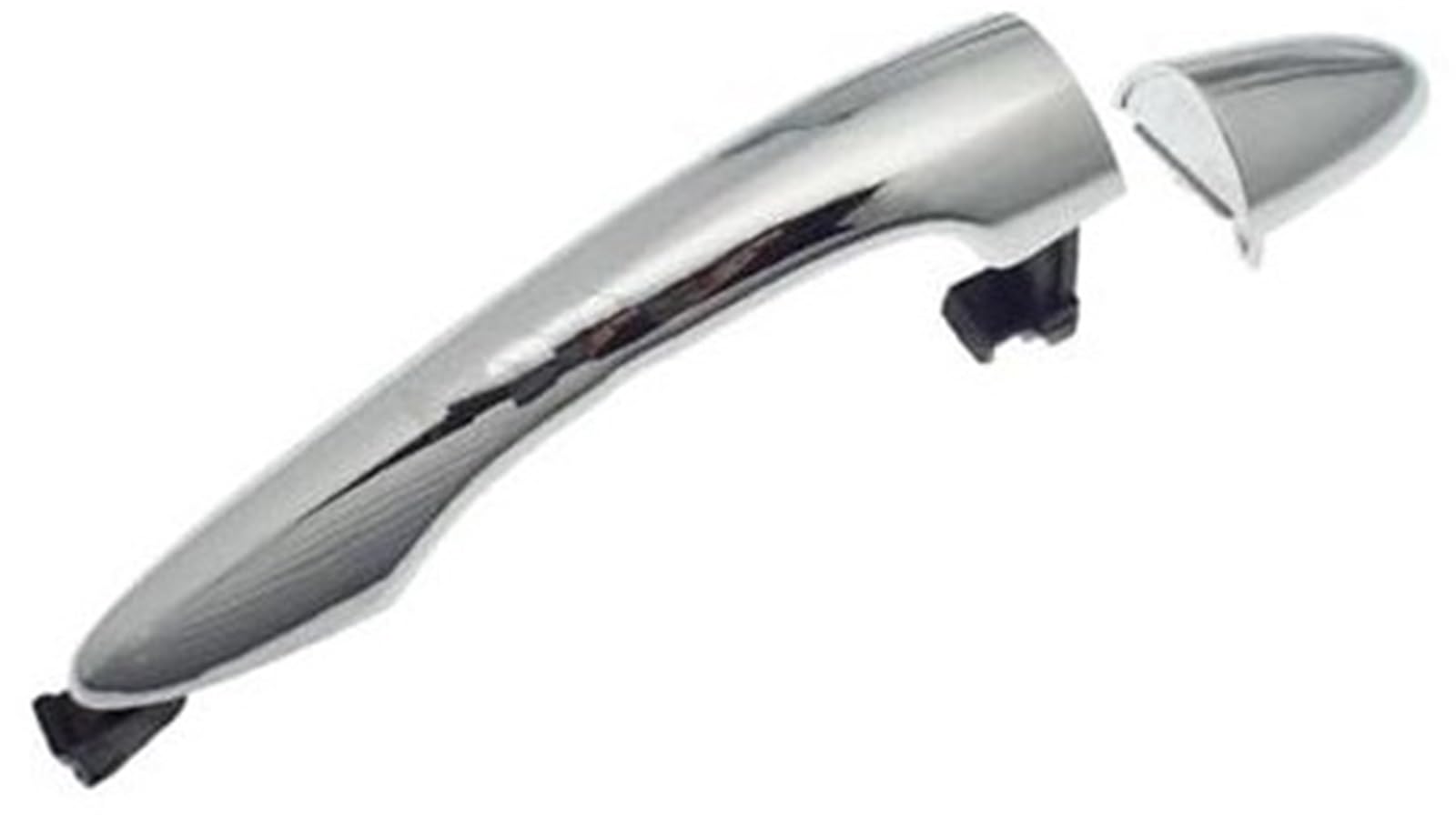 Yurefax Auto Außentürgriff, for Kia, for Sportage 2011-2016 82661-3W000 82651-3W000 83651-3W000 Chrom Vorne Hinten Links Rechts Außen Außentürgriff Autotürgriffabdeckung(Black Front Right) von Yurefax