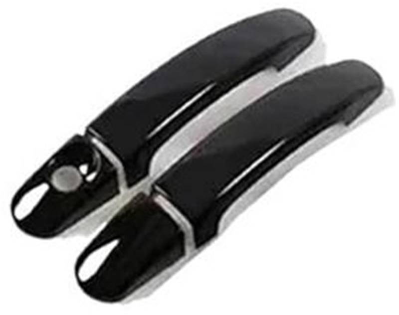 Yurefax Auto-Außentürgriff, for Opel, for Astra H 2012~2022, for Holden, for Astra A04 MK3s Abdeckung Außenkratzschutz Dekor Zubehör Autotürgriffabdeckung(Black 6) von Yurefax