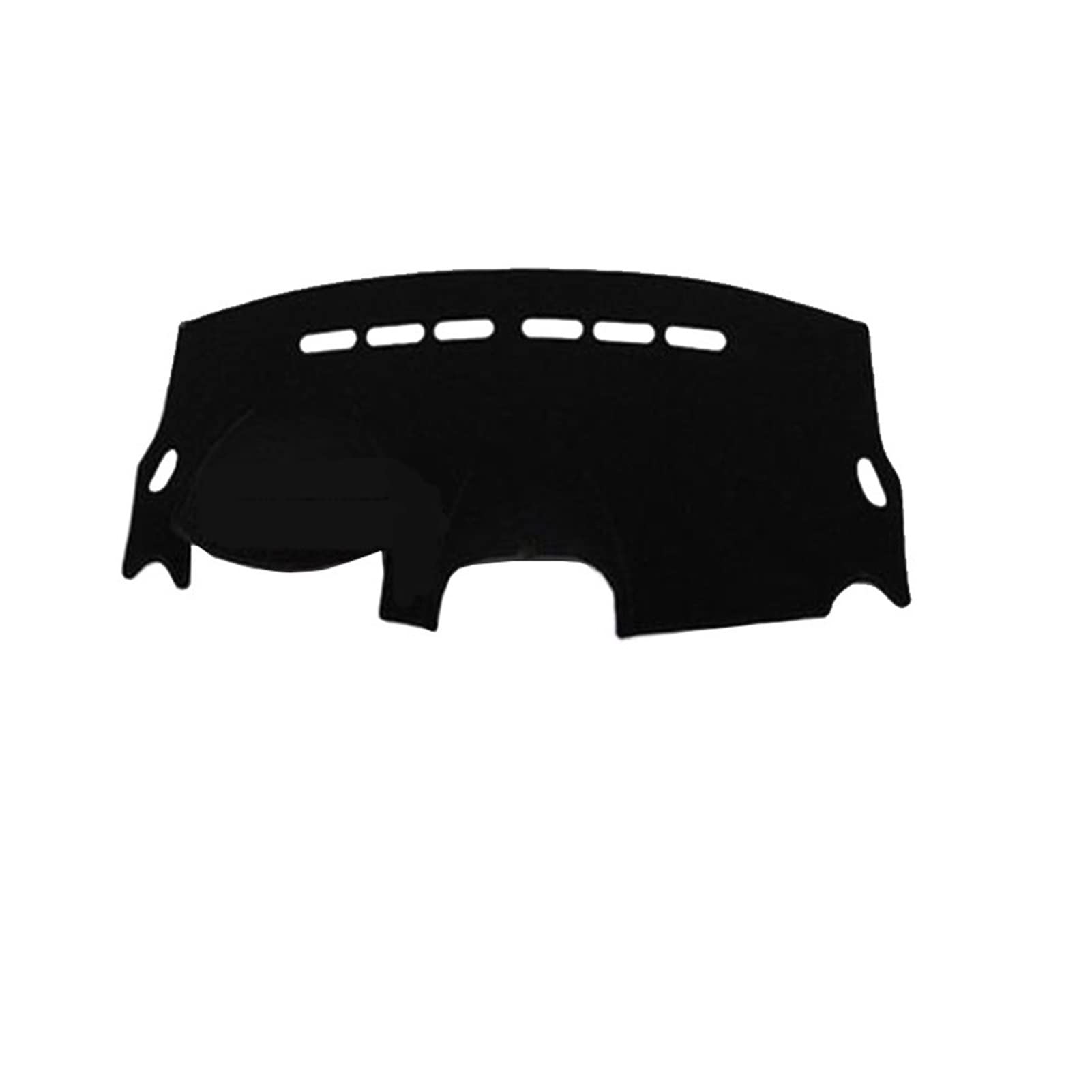 Yurefax Auto Auto Armaturenbrett Abdeckung DashMat Teppich Cape Schutz Teppich Anti-UV Block Sonnenschutz Ray Kissen Dash Matte, for Zotye 5008 T200 Auto-Armaturenbrett-Abdeckmatte(Black LHD) von Yurefax