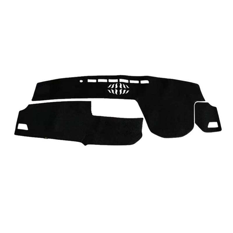 Yurefax Auto Auto Innen Armaturenbrett Abdeckung Mittelkonsole Schutz Teppich Dashmat Sonnenschutz, for Lexus, RX RX350 RX200t RX450h 2016-2019 Auto-Armaturenbrettmatte(Grey) von Yurefax