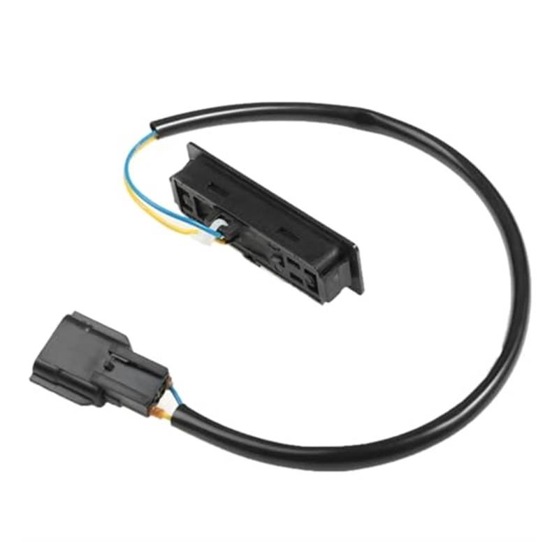 Yurefax Auto Auto Zubehör Hinten Stamm Taste Heckklappe Deckel Hinten Tür Schalter Öffner 253804EA0A 25380-4EA0A 1064915, for Nissan, for Qashqai Kofferraumdeckelschloss von Yurefax