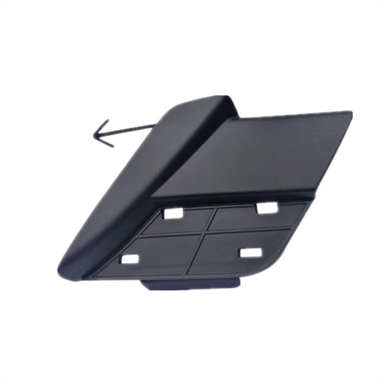 Yurefax Auto-Frontstoßstange Abschlepphaken-Abdeckung Anhängerkappe, SCross SX4 S Cross Facelift 2016 2017 2018 2019 2020 Abdeckung für Abschlepphakenöse(B) von Yurefax