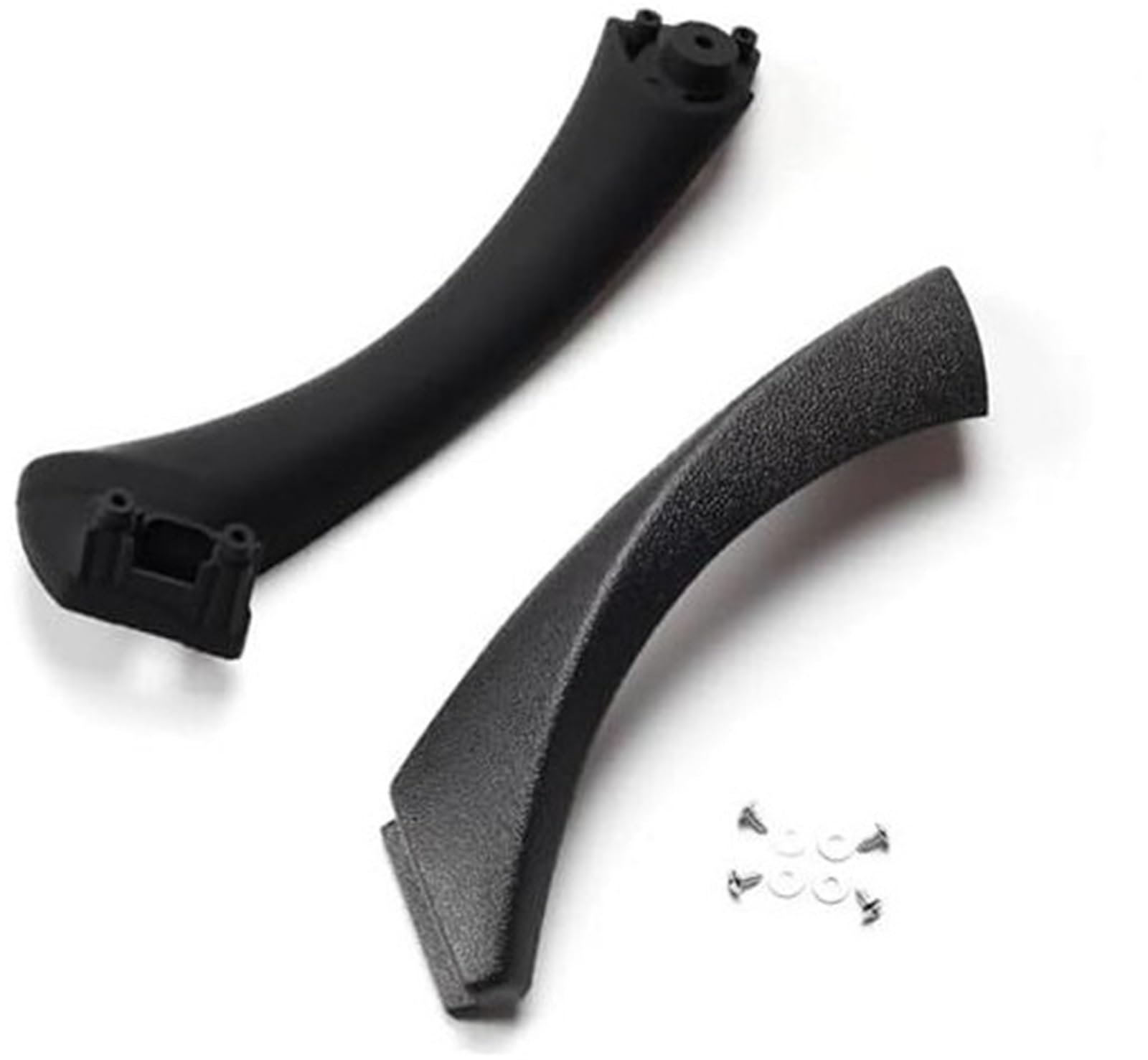 Yurefax Auto-Innengriff-Innentürverkleidung, Zugverkleidungsabdeckung Links rechts, for, 3er-Serie E90 E91 316 318 320 325 328 2004–2012 Auto-Innentürgriff(Black-Set-Right) von Yurefax
