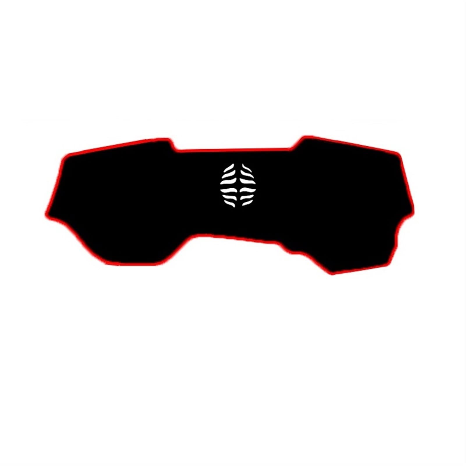 Yurefax Auto Innere Armaturenbrett Abdeckung Auto Dash Matte Teppich Cape Sonnenschutz Anti-UV Dashmat Pad Protector, for, x3 G01 2018 2019 2020 2021 Auto-Armaturenbrettmatte(Red LHD No HUD) von Yurefax