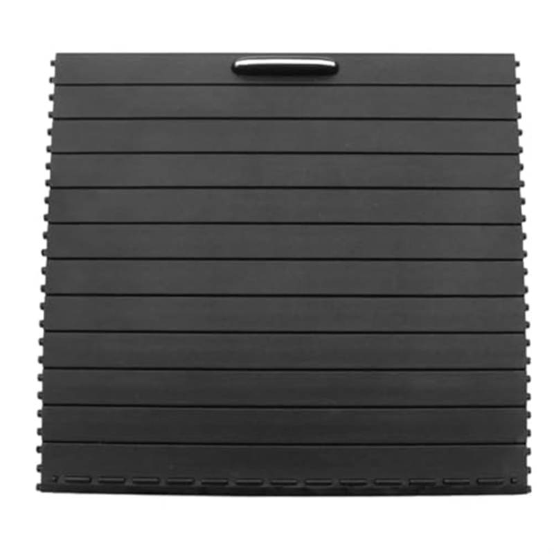 Yurefax Auto Mittelkonsole Rollläden Getränkehalter Schieberollo Abdeckung, for ML/GLS Klasse W166 W292 2012-2018 Rollladen für die Mittelkonsole von Yurefax