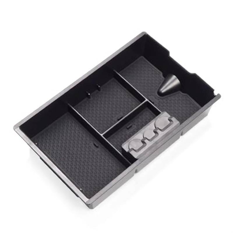 Yurefax Auto-Mittelkonsolen-Armlehnen-Aufbewahrungsbox, for DODGE, RAM 1500 RAM1500 2009–2018, zentrale Aufbewahrungs-Organizer-Ablage, Innenzubehör-Konsole, for Sitz, Aufbewahrungsbox Aufbewahrungsbo von Yurefax