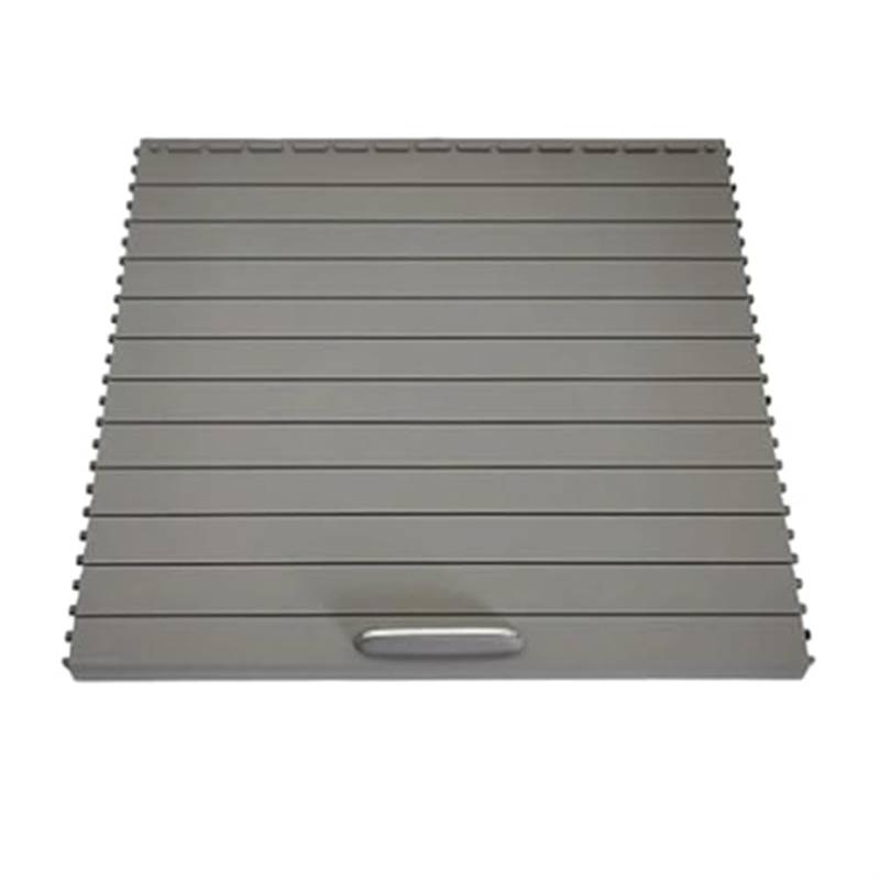 Yurefax Auto-Mittelkonsolen-Rollladen, Getränkehalter, Rollo-Abdeckung, for, ML GL GLE GLS-Klasse W166 W292, Grau Rollladen für die Mittelkonsole von Yurefax