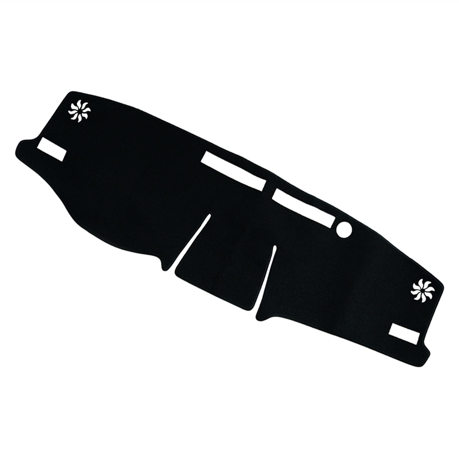 Yurefax Auto-schwarzes Polyester-Linkslenker-Anti-Rutsch-Armaturenbrett-Abdeckung, Armaturenbrett-Matte, Sonnenschutz-Pad, for Toyota, for RAV4, 2019 2020 Auto-Armaturenbrettmatte Yurefax Auto-schwarzes Polyester-Linkslenker-Anti-Rutsch-Armaturenbrett-Abdeckung, Armaturenbrett-Matte, Sonnenschutz-Pad, for Toyota, for RAV4, 2019 2020 Auto-Armaturenbrettmatte von Yurefax