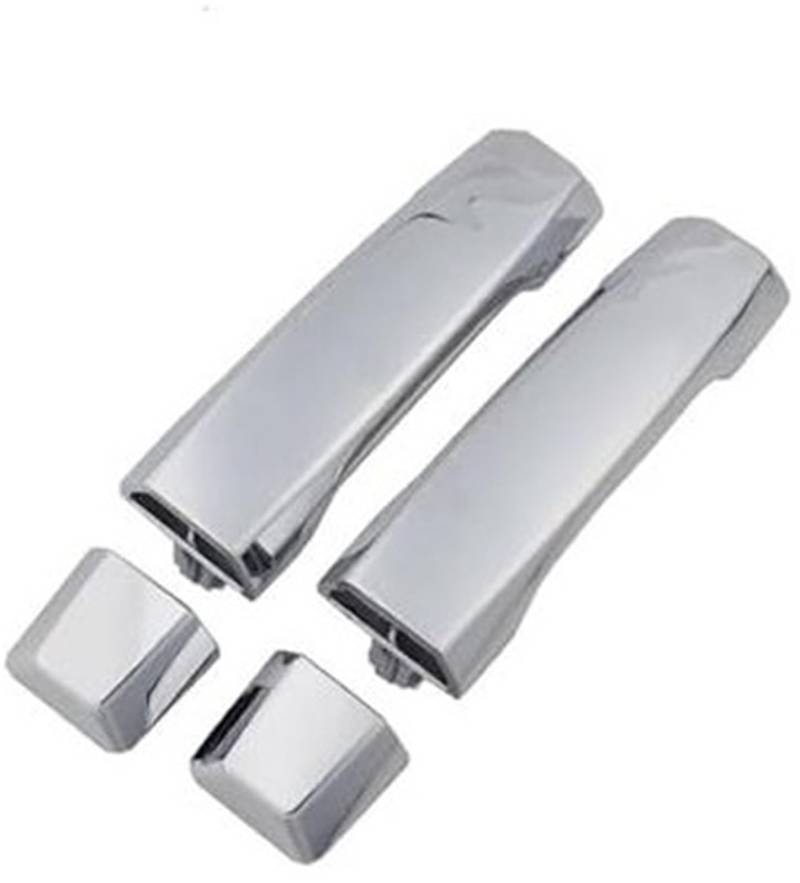 Yurefax Autoaußenseite vorne links, for Infiniti, for QX56 Bas 2004 2005 2006 2007 2008 2009 2010 Äußerer Außentürgriff Chrom 80640ZC00A 80647ZC00A 80646ZC00A FDH010267 FDH010268 Autotürgriffabdeckung von Yurefax