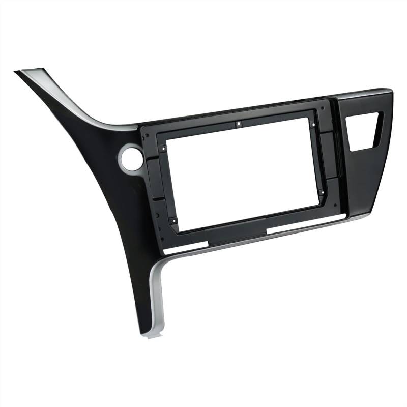 Yurefax Autoblende, for Toyota, for Corolla, 2017-2018 Linkes Rad Nordamerika Naher Osten 2Din Auto DVD Rahmen Audio Blenden Panel Armaturenbrett Car-Audio-Armaturenbrettrahmen(Only Frame) von Yurefax