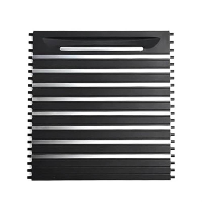 Yurefax Autozubehör Mittelkonsole Wasserbecherhalter Schieberollo Rollo Abdeckung, for, X5 F15 X6 F16 51169251973 Rollo Rollladen für die Mittelkonsole von Yurefax