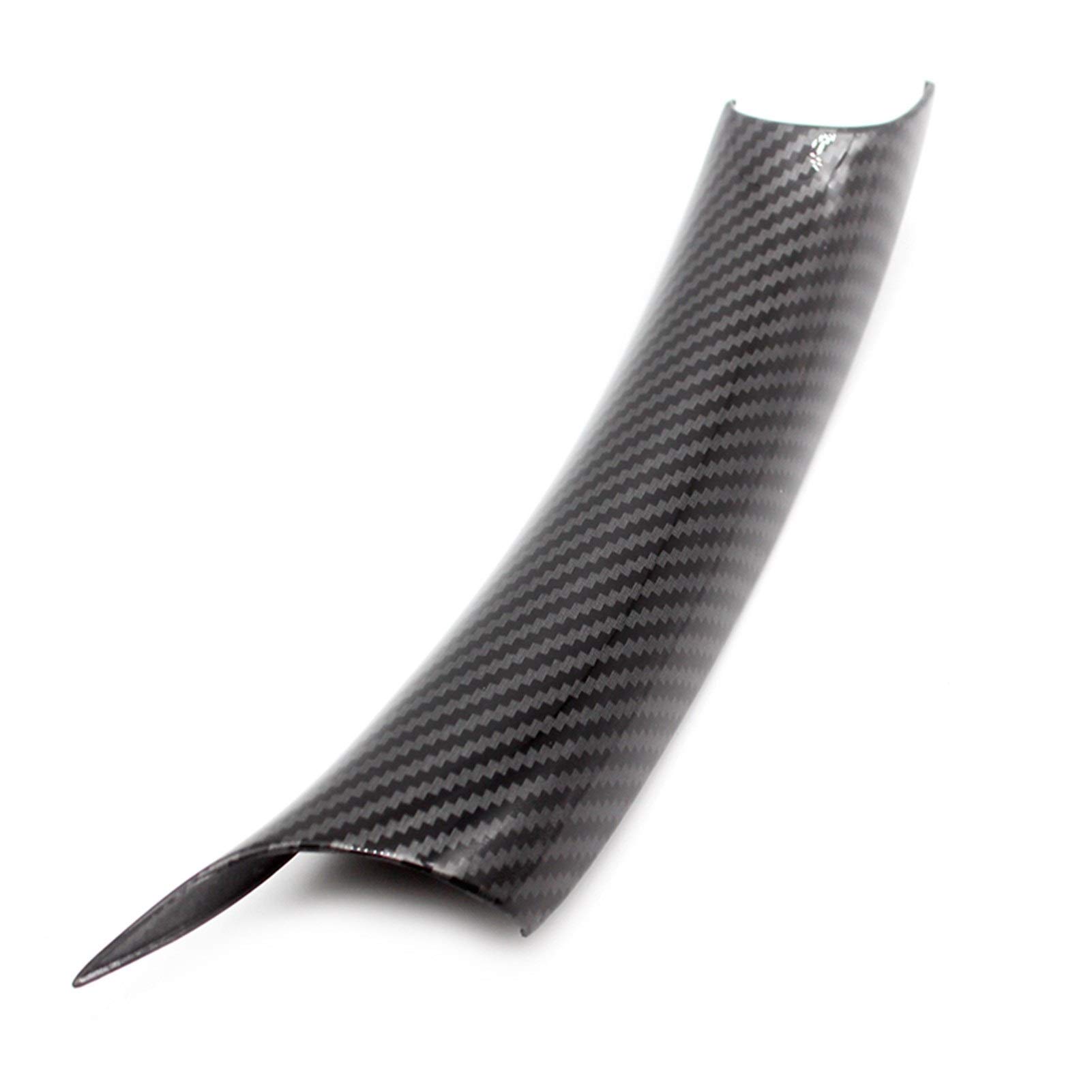 Yurefax Car Styling Interieurleiste mit Kohlefaserstruktur for Türgriffe, Schutzabdeckung, for, for X5 X6 F15 F16 2014-2018 Innentürgriff(Carbon Style Right) von Yurefax